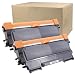 Produktbild 2 x TN-2010 Toner 3.000 Seiten für Brother DCP-7055, HL-2130, DCP-7057, HL-2132, DCP-7055W, HL-2130R, HL-2132R, HL-2135W, HL-2140R Schwarz