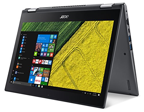 Acer Spin 5 SP513-52N-53HQ 13 3-Inch Notebook -  Steel Grey   Intel Core i5-8250U  8 GB RAM  256 GB SSD  Intel UHD Graphics 620  Windows 10 Home 
