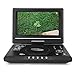 Produktbild VBESTLIFE Tragbarer DVD-Player, 270 ° schwenkbarem Bildschirm Eingebauter Akku 9,8" Digital Game TV-Player für Auto unterstützt SD-Karte und USB(Black)
