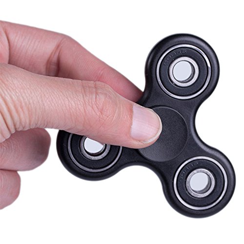 JLAND Hand Spinner Fidget Toy, Hand Spinner Perfect For ADD, ADHD, Anxiety, and Autism Adult Children as Gift Black Color JLAND Hand Spinner Fidget Toy, Hand Spinner Perfect For ADD, ADHD, Anxiety, and Autism Adult Children as Gift Black Color
