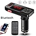 Produktbild KFZ Bluetooth Adapter, M.Way KFZ Ladegerät, Wireless FM Transmitter, Audio Radio Adapter,Tragbare Musik Transmitter, Wireless FM Sender mit 2 USB Port, 3.5mm Audio Stecker, Für iPhone,Samsung,Smartphone,iPod,iPad,MP3,MP4 und meistens Bluetooth Geräte
