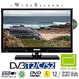 Das Gerät bietet eine gute Bildqualität durch optimale Helligkeit und hohe Kontrastverhältnisse, die Farbwiedergabe ist sehr natürlich. Hervorzuheben ist große Betrachtungswinkel des Displays (175V,175H). Sie haben immer eine perfekte Bilddarstellung aus allen Blickrichtungen und von jedem Montageort im Reisemobil. Grenzenlose Unterhaltung auch durch den integrierten DVD-Player und mit dem USB Media-Player für die Wiedergabe von Bildern, Videos und Musik von USB-Stick oder Festplatte.
