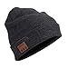 Produktbild Urcover Bluetooth Beanie Mütze mit Stereo Lautsprechern, Unisex Musik Strick-Mütze Grau [ Integrierter Akku (5h Laufzeit) & Freisprech-Funktion ]