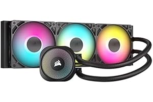 CORSAIR NAUTILUS 360 RS ARGB Raffreddatore CPU a Liquido – 360mm AIO – Connessione Diretta alla Scheda Madre – Intel LGA 1851/1700, AMD AM5/AM4 – 3x RS120 ARGB Ventilatori Inclusi – Nero