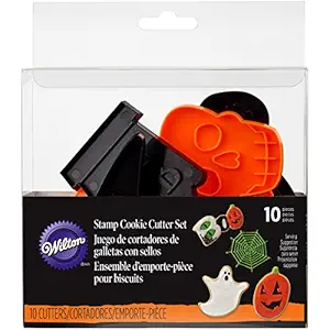 Wilton Industries Wilton 10Piece Halloween Cookie Cutter Set, Multi