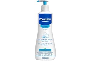 Mustela Dermo Cleansing Bath Gel, Body and Hair Wash Baby Newborn – 500 ml