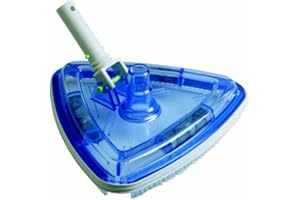 PISCINEO Tête de Balai Triangulaire Transparent