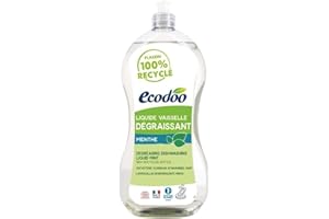 Ecodoo Eco Recharge pour Vaisselle Ultra-graissante, 1 L