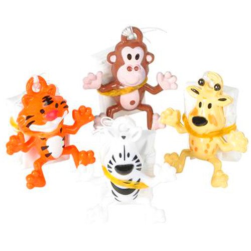 German Trendseller® – 8 x Fallschirmspringer ┃ NEU ┃ Safari Tiere ┃ Fallschirm ┃ Kindergeburtstag ┃ Mitgebsel - 4