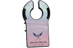 HG WELLNESS VEINXOOMALPHA PRO Portable Vein Finder Viewer LED Infrared for EMTs Nurses & Paramedics for IV Access for All Ages