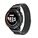 Price comparison product image For Garmin Fenix 5 Plus GPS Watch Wristband, Prevently New Creative Fashion Milanese Magnetic Loop Stainless Steel Band For Garmin Fenix 5 Plus Watch (Black)