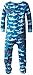 Hatley Baby Boys Infant Footed Coverall Sharks Pyjama Set, Blue, 0-3 Months