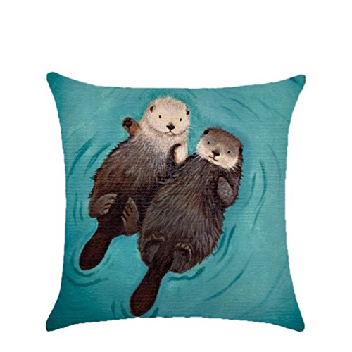 nicetage Otter Kissen Cartoon Tier Kissen Home Dekoration