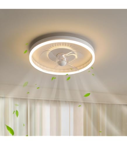Ventilateur Plafond Yakimz Avec Lumière LED 80W - Télécommande - 3 Vitesses - 3 Températures Couleur - Minuterie - φ55cm
