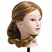 Pro 24Inch Salon 30% Real Hair Hairdressing Training Mannequin Doll Head Hairdresser Hair Head #27