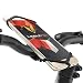 Produktbild Mobilefox Fahrrad Handy Halterung Silikon Band Halter Fahrradlenker für Samsung Galaxy J1/J3/J5/J7/Duos schwarz