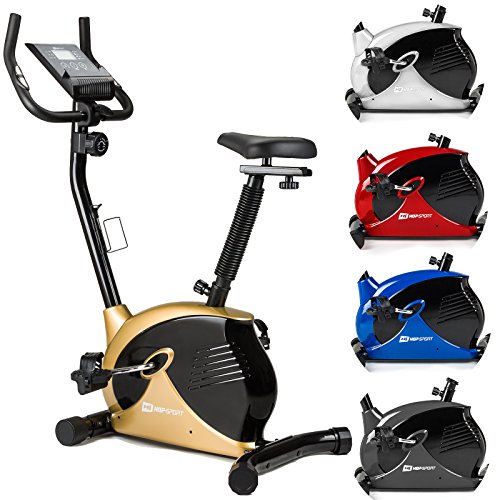 Hop-Sport Heimtrainer SPARK Fitnessgerät mit Pulssensoren & Computer