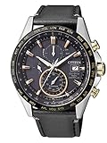 Citizen Herren Chronograph Solar Uhr mit Titan Armband AT8158-14H