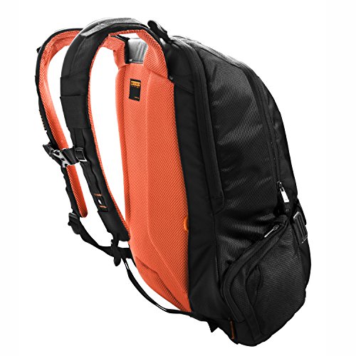 Everki Beacon – Laptop Rucksack für Notebooks bis 18 Zoll (45,72 cm) mit Schutztasche für Spielekonsolen (PS4, xBox, Wii), durchdachtem Fächer-Konzept – passend für Gaming Laptops (Asus ROG GL752, Acer Aspire, Dell Alienware 15, MSI GT, XMG), Schwarz - 6