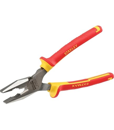 Pince Coupante Diagonale Stanley FatMax 200mm - 1000V VDE - Taillants Trempés - Chromée