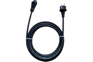 Hoymiles AC-Kabel mit Field Connector und Schukostecker - Plug and Play