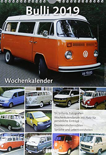 Wochenkalender VW Bulli 2019