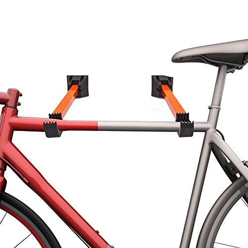 Yahee 2 x Fahrrad-Wandhalterung Fahrradwandaufhängung Halterung Wand Fahrradhalterung Fahrradständer - 2