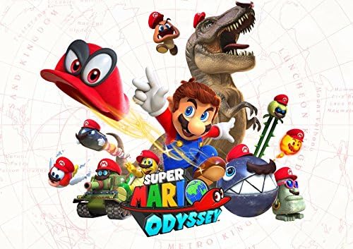 Super Mario Odyssey Poster