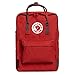 Produktbild Fjällräven Laptoprucksack 13" Kanken Polyester 13 l (Deep Red/Random Blocked)