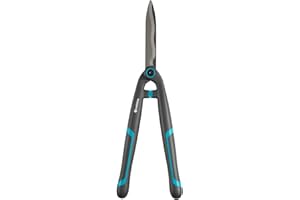 Gardena Taille-Haies EasyCut Ciseaux de Jardin légers pour la Coupe de Haies et de buissons, 20 cm, Lames avec revêtement Anti-adhérant, poignée en Plastique Ergonomique (12301-20)
