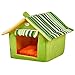 Produktbild leosi House Form Sleeping Zwinger Hund Haus Pet bett Cozy Katzenhöhle Hundebett für Welpen Shelter House