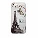 Produktbild Chreey iPhone 5 5S SE Hülle, Glitzer Handyhülle Niedlich Mode Süß Temperament Muster Weiche TPU Silikonhülle Skin Case Ultra Dünn Kratzfest Hülle Backcover [Schmetterling & Paris Turm]