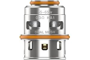 WESTER Geek'vape M Series Coil M0.14ohm & M0.3ohm Dual and M0.2ohm Trible / M0.15ohm Quadra head 5pcs(0.3ohm)