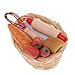 Produktbild Sharplace 1/12 Puppenhaus Miniaturen Brotkorb Brot Brötchen Essen Korb Küche Zubehör