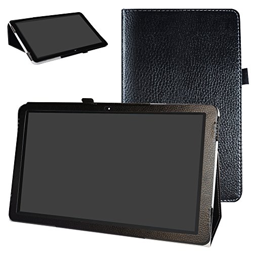 TREKSTOR SurfTab Theater 13.3 Funda,Mama Mouth Slim PU Cuero Con Soporte Funda Caso Case para 13.3