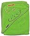 Frog Velour Hooded Towel - Green