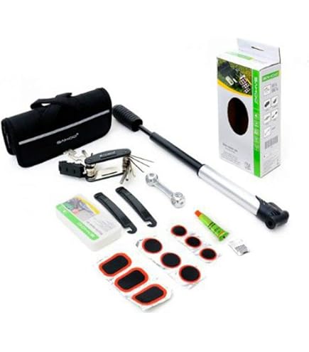 schwinn 18 function bicycle tool kit Multi-Tool for Bikes, Durable Construction, Hex Wrenches, Box Wrenches, Socket, Spoke Wrenches, Phillips and Flat Head Screwdriver, and Tire Levers (on Body) Sporting Goods Everything you need is October2025 Baitcaster drag broken? Caught Color:QEO