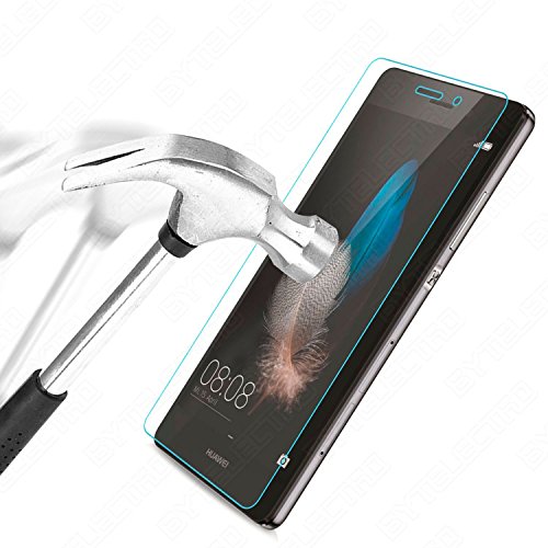 Bytelectro - Protector Pantalla CRISTAL TEMPLADO Premium Huawei ASCEND P8 LITE