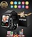 Price comparison product image Bluetooth Smart Watch With Camera Touch Screen Smartwatch Unlocked Watch Cell Phone With Sim Card Slot Smart Wrist Watch Pedometer Fitness Tracker For Android Phones Samsung IOS Iphone 7 Plus 6S Iphone 8 Men Women Kids (X6-Black)