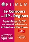 Le concours des IEP de régions