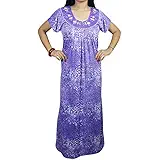 Indiatrendzs Women's Hosiery Cheetah Print Nightwear Nighty (Free Size)