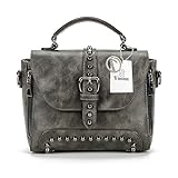 Hochwertige Hardware: Die elegante Tasche wählt hochwertige Hardware. Der Glanz ist sehr gut und wird nicht leicht verblassen und rosten. Sie können die Länge des Schultergurtes leicht verstellen