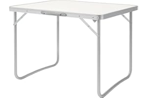 Unibos | Portable Folding Outdoor Camping Kitchen Work Top Table | Portable Foldable Picnic Tables for Outdoor & Indoor | 80cm
