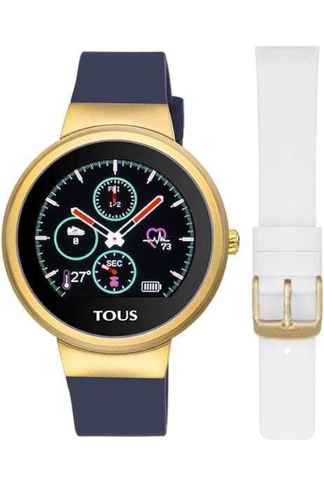 TOUS Reloj Activity Rond Touch de Acero IP Dorado con Correa ...