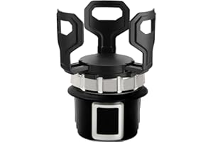 AZONELIFE Porte-gobelet pour Voiture Réglable, Élastique Porte-Bouteille de Voiture, Multifonction Car Cup Holder Adaptateur Expander Adjustable Porte Gobelets pour Auto Canettes de Boisson Holder