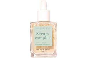 Manucurist - Siero Completo, Trattamenti per le Unghie Rovinate e le Cuticole, Idrata e Rigenera le Unghie che si Spezzano, Texture Gel Non Untuosa, Bio-based all'86,5%, Made in France, 15 ml