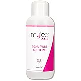 Mylee 100% Pure Acetone High Quality Nail Polish Remover for UV/LED Gel Soak Off (300ml)