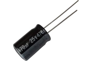 Aerzetix: 20x chemischen Elektrolytkondensator 470μF 25V ± 20x% THT 105 ° C 2000h Radial Ø10x16mm