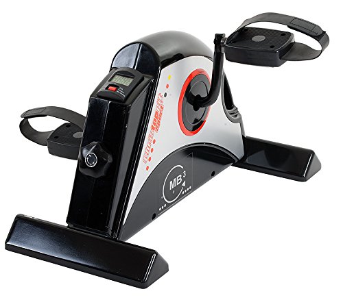 Christopeit Heimtrainer Mini Bike MB 3, schwarz/silber, 50 x 42 x 31 cm, 1340 - 3