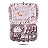 Ideal para regalar Sass & Belle - Maletín Picnic Set de té Woodland Friends, Color Rosa (JEUX005)